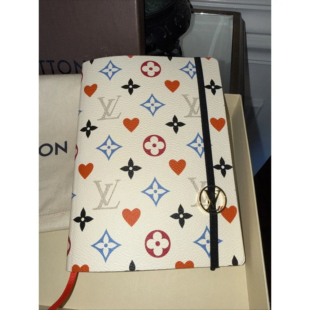 Louis Vuitton Monogram Game On Cahier Clemence Notebook New With Box & Dust Bag